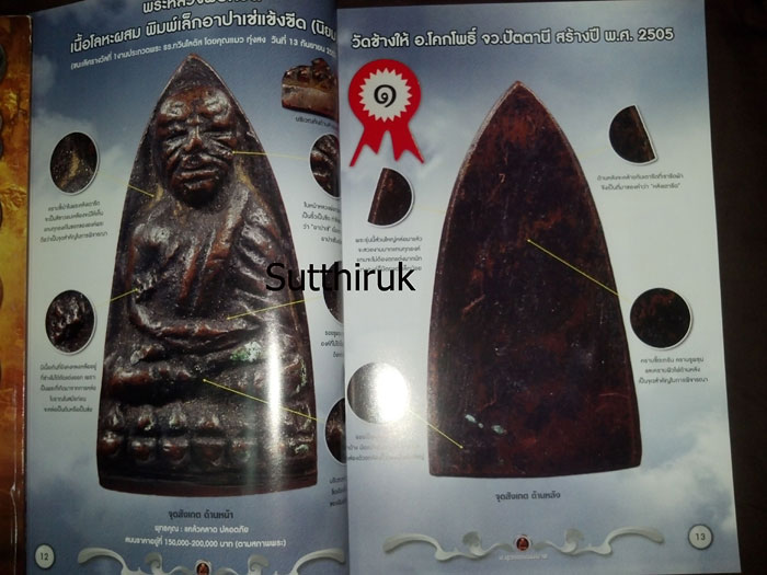 หนังสือ พระเครื่องเมืองใต้ ฉบับที่ 6 ปี พ.ศ.2552 (ชึ้ตำหนิและจุดสังเกต) โดย ส.สุวรรณนพมาศ