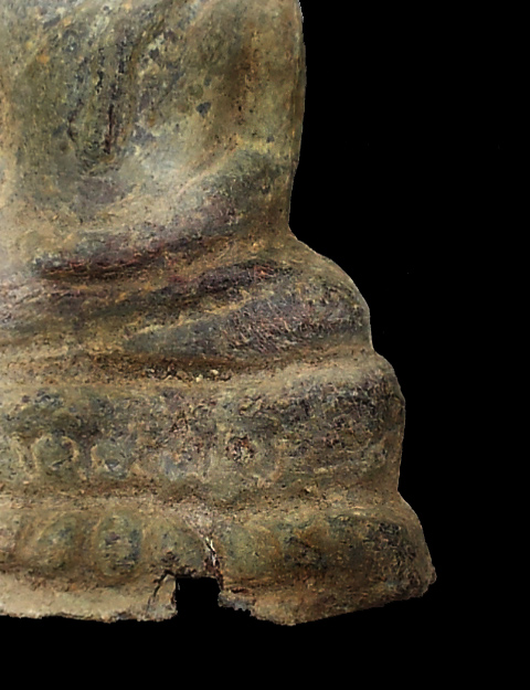 พระกรุเนื้อชินตะกั่วสนิมแดง ยุครัตนโกสินทร์ พิมพ์มารวิชัย