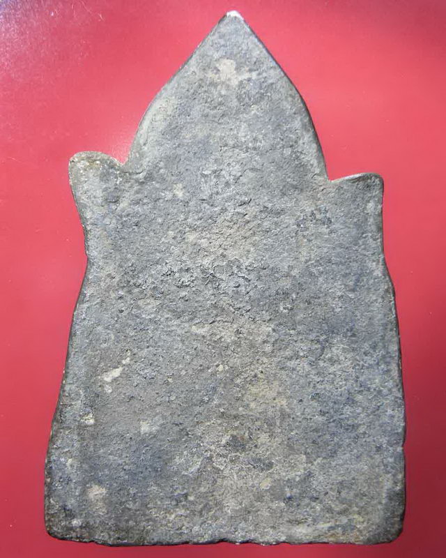 พระร่มโพธิ์  กรุวัดราชบูรณะ จ.อยุธยา เนื้อชินเงิน