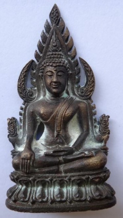 พระพุทธชินราช ญสส วัดบวร เนื้อนวะโลหะ ปี36 เคาะเดียว