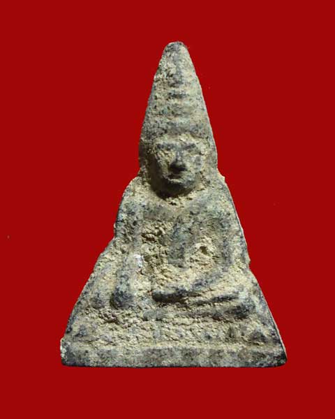 หลวงพ่อโต วัดบางพลีใหญ่ใน  กรุแตก  สวยเดิม กล่องเดิม