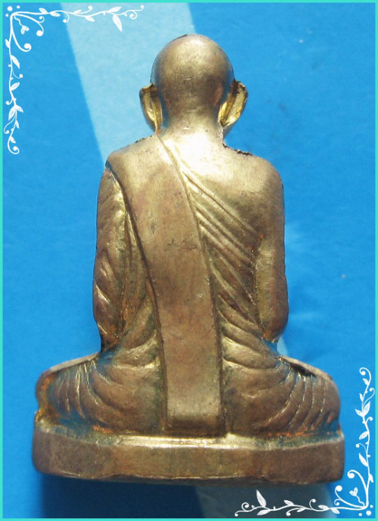 ...ลป.คำ วัดหนองแก พระรูปหล่อปั๊ม เนื้อทองเหลือง รุ่นทิ้งทวน ปี 38 ตอกโค้ด ตอกเลข สวยๆ นิยม...