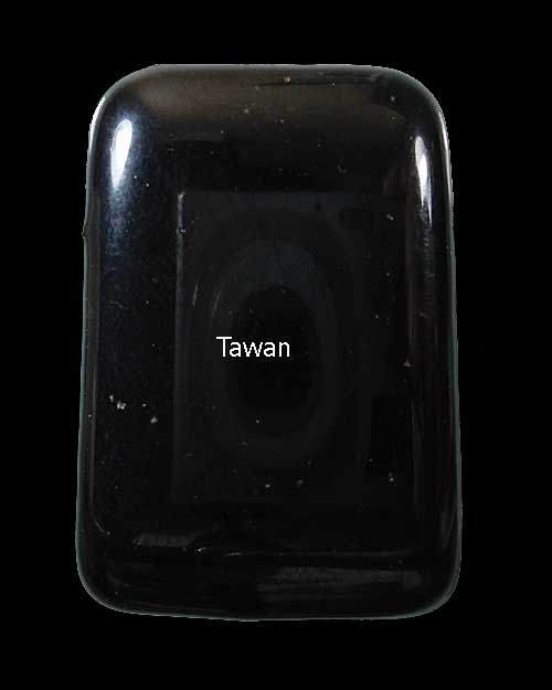 สมเด็จขาโต๊ะหลวงพ่ออุ้น เนื้อแร่เขาพรหมชะแง้ ปี 2532 / เลี่ยมเงิน