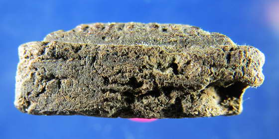 พระนั่งบัว พิมพ์สามเหลี่ยม เนื้อผงใบลาน หลวงพ่อเงิน วัดดอนยายหอม 