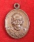 เหรียญเม็ดแตง เจริญพรล่าง ล.ป.คำบุ ปี 2553 สภาพสวย มีโค๊ด