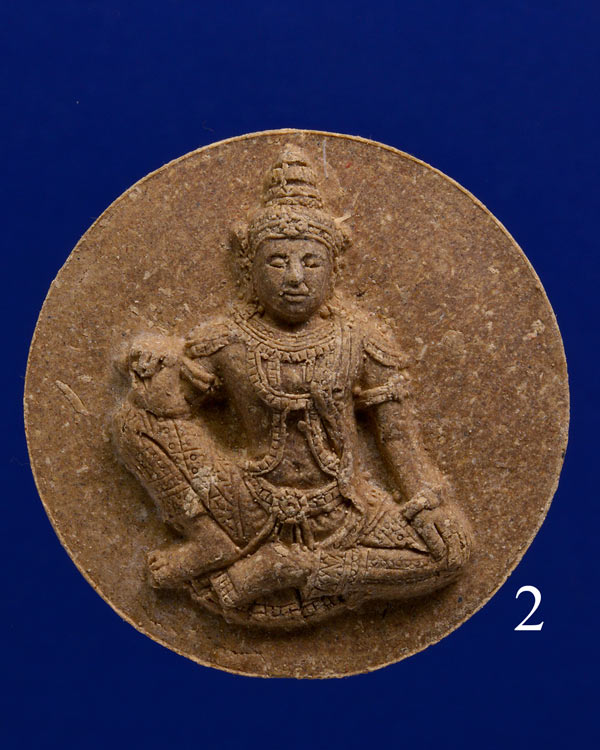 จตุคามรามเทพ หลวงหนุ่ย วัดคอหงส์ พิมพ์จันลอย รุ่นแรก พ.ศ.2547