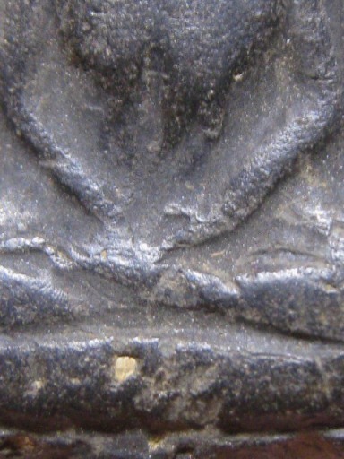 พระพุทธชินราชหลวงพ่อเงิน พิมพ์ก้ามปูนิยม เนื้อผงใบลาน วัดดอนยายหอม จ.นครปฐม 