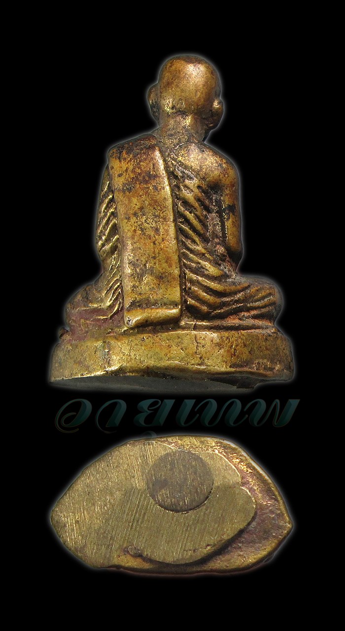 รูปหล่อโบราณหลวงพ่อพัก วัดโบสถ์ จ.อ่างทอง