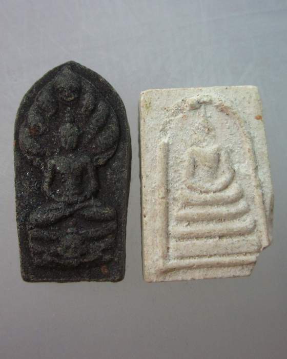 ปรกใบมะขาม องค์จตุคาม วัดเขากุน+ สมเด็จคะแนน