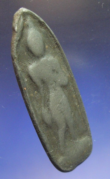 พระลีลา 2 หน้า ล.พ.โหน่ง วัดคลองมะดัน ชินเงิน