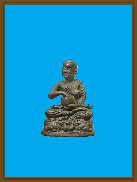 ***พระสีวลีจกบาตรลอยองค์ รุ่น "ไหว้ครู ๒๕๕๔" เนื้อตะกั่ว ครูบากฤษณะ อินทวัณณโน ***แจกกรรมการไม่มีวาง