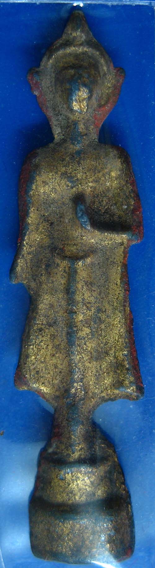 พระกรุพิมพ์ ปางประทานพร ลงชาด ปิดทองเดิม โคตรสวย