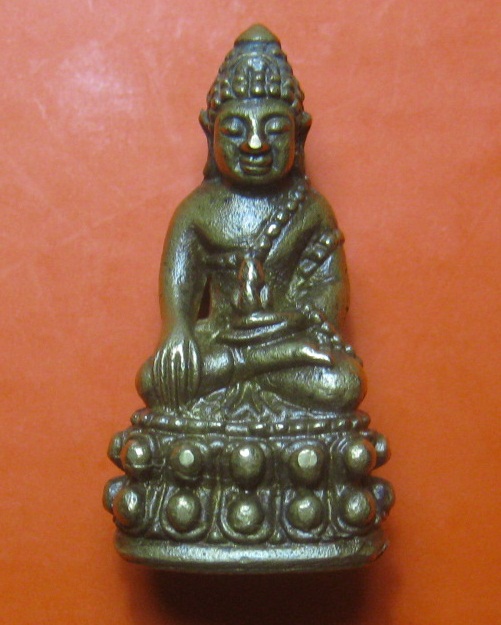 พระชัยวัฒน์ หลวงปู่สวน รุ่นสร้างกุฏิ ปี 2538 วัดนาอุดม จ.อุบลราชธานี