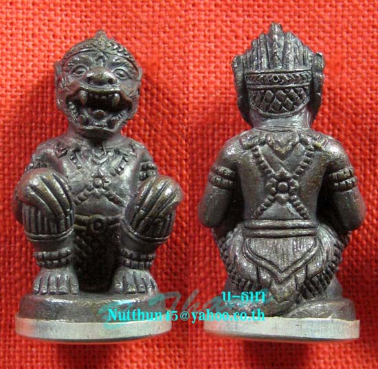 เคาะเดียว หนุมานหลวงปู่คำบุ เนื้อชนวนก้นเงิน โค้ด หลวงปู่คำบุ และ โค้ด กรรมการ สวยๆ#D๒๑