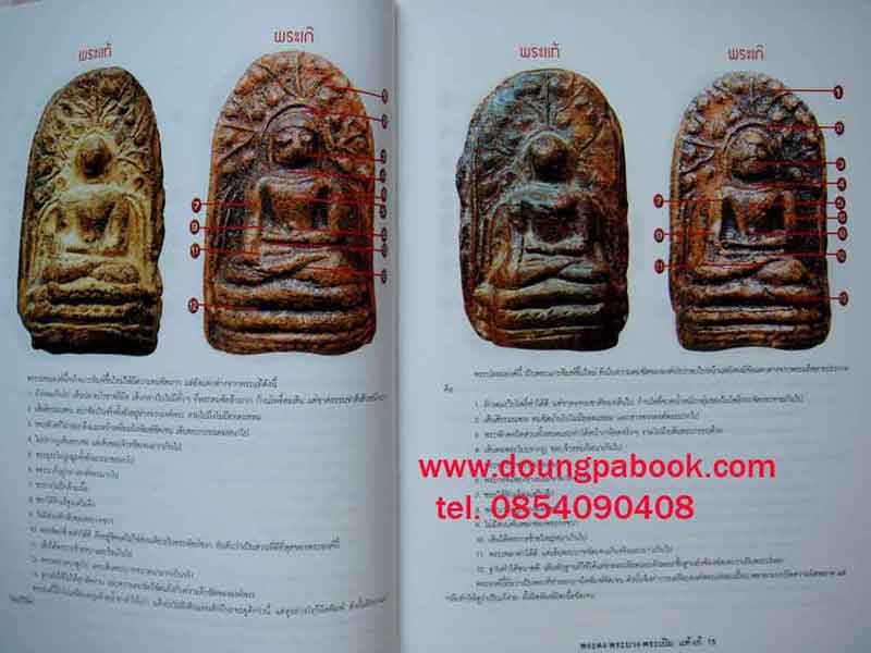 หนังสือข้อแตกต่างระหว่างพระคง-พระบาง-พระเปิม แท้เก๊ 