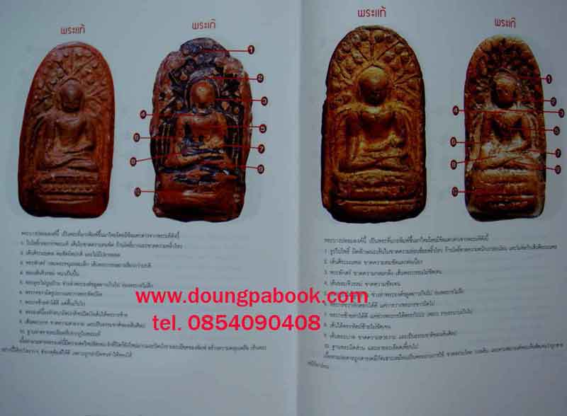 หนังสือข้อแตกต่างระหว่างพระคง-พระบาง-พระเปิม แท้เก๊ 