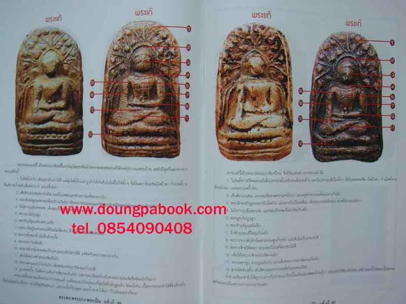 หนังสือข้อแตกต่างระหว่างพระคง-พระบาง-พระเปิม แท้เก๊ 