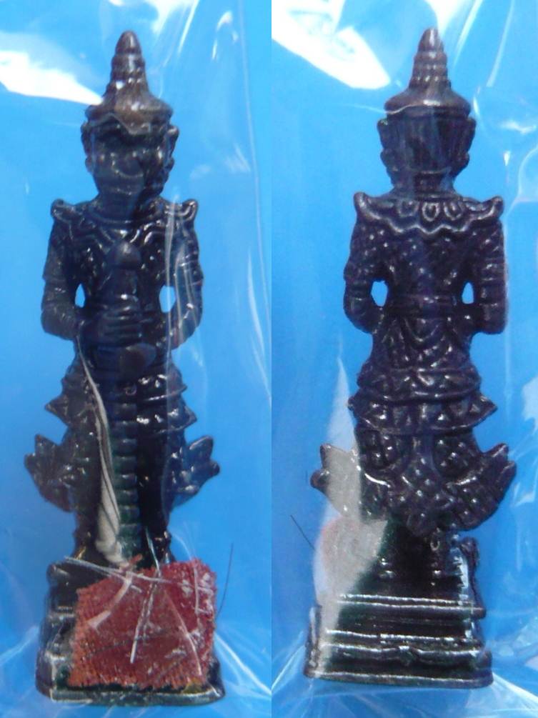 เคาะเดียว2องค์ ท้าวเวสสุวรรณติดเกศาจีวร+พระชัยชนะสร้าง500องคหลวงปู่ครูบาดวงดี วัดบ้านฟ่อน เชียงใหม่