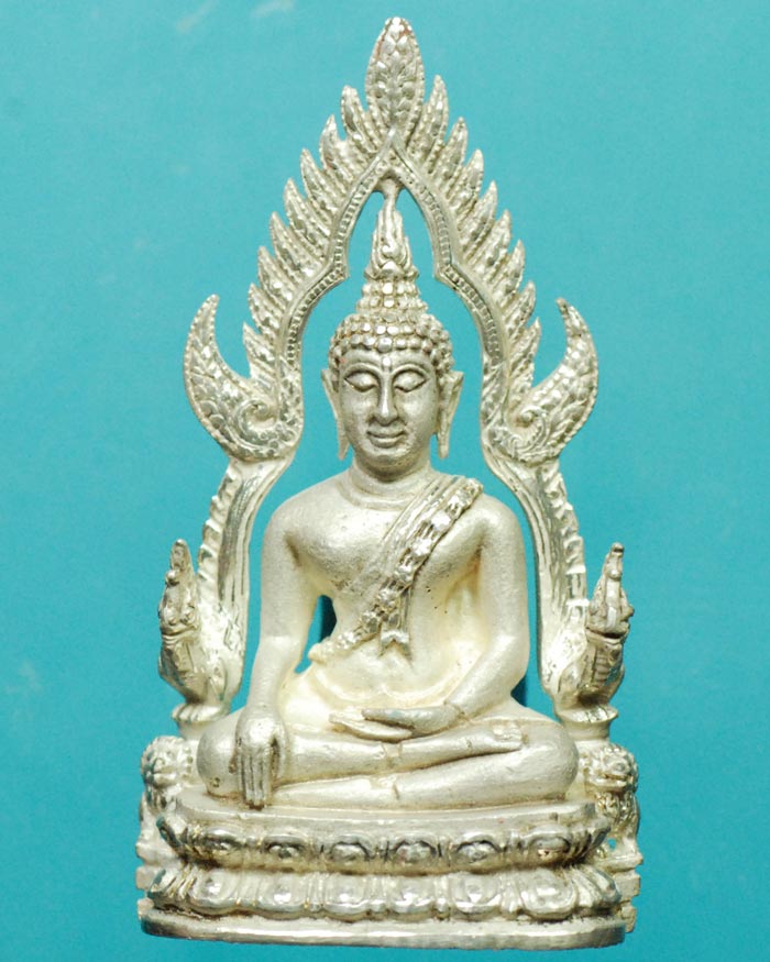 พระพุทธชินราช "มหาลาภ" เนื้อเงิน ปี 40 วัดพระศรีรัตนมหาธาตุวรมหาวิหาร จ.พิษณุโลก