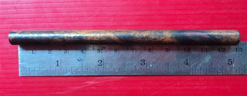 ตะกรุดหลวงพ่อเงิน วัดดอนยายหอม เนื้อทองแดง ยาว 5 นิ้ว มาตรฐาน ไม่มีการถักเชือกนะครับ แท้ทั่วโลกครับ