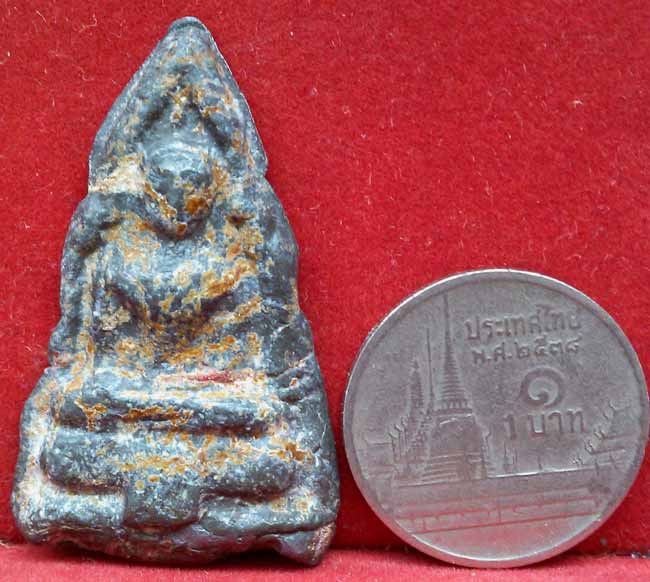 *พระกรุวัดบางกะปิ กทม. ชินตะกั่ว สนิมแดง*