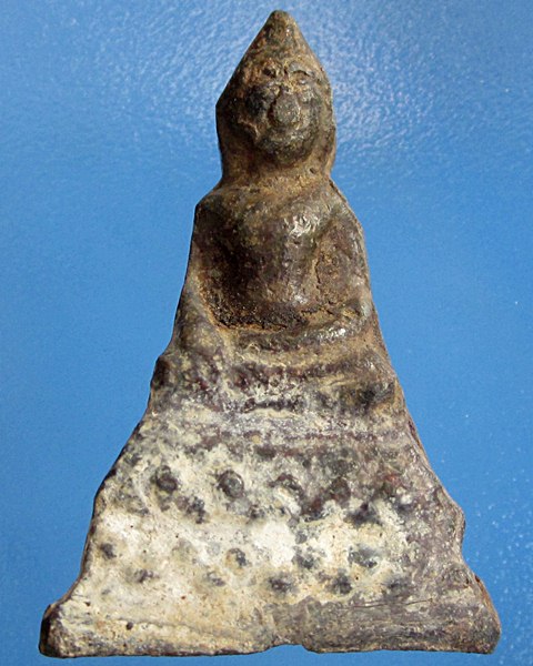 พระเนื้อชินตะกั่วสนิมแดง เก่าแท้ดูง่าย ไม่ทราบที่ครับ