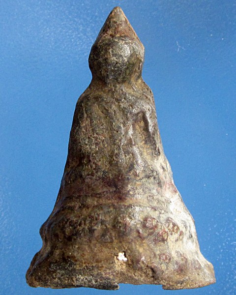 พระเนื้อชินตะกั่วสนิมแดง เก่าแท้ดูง่าย ไม่ทราบที่ครับ