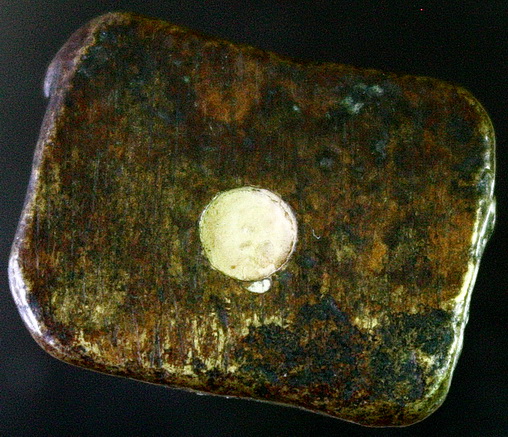 รูปหล่อโบราณหลวงพ่อแฉ่ง วัดบางพัง ใต้ฐานอุดผง