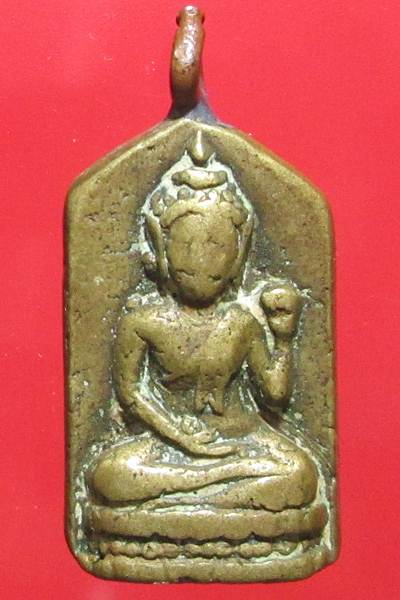 เหรียญหล่อพระประจำวัน พิมพ์พุทธกวัก ท่านเจ้าคุณศรีฯ (สนธิ์) วัดสุทัศน์ ปี2493 ห่วงเชื่อมเดิมหายาก