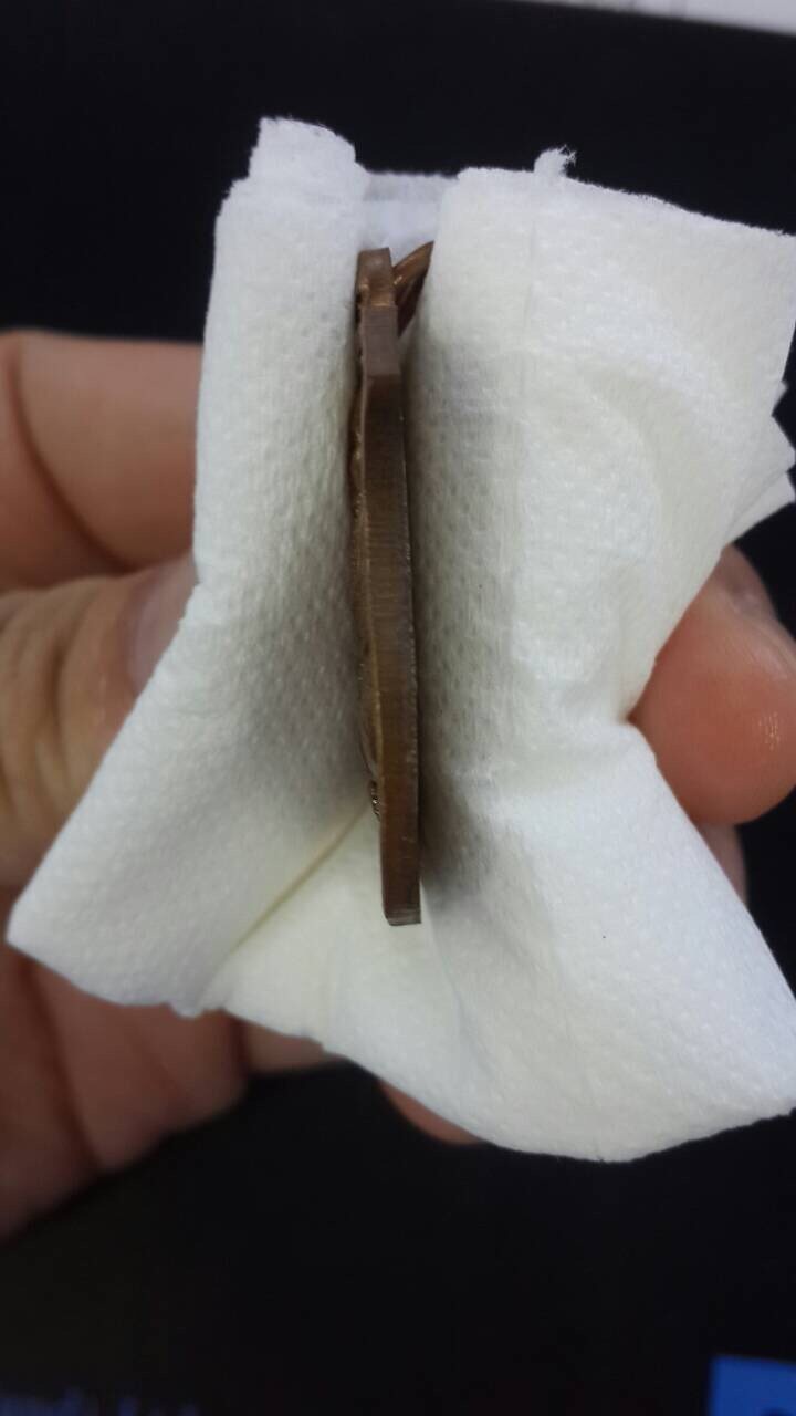 เหรียญ พระนารายณ์ทรงครุฑ หลวงปู่หมุน เนื้อทองแดง ปี ๒๕๔๓ โค็ดวัดสุทัศน์  เคาะเดียวแดง