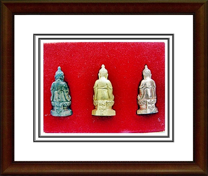 พระศรีศากยมุนี (พระยูไล) วัดเล่งเน่ยยี่ 1 ชุด พร้อมกล่อง 