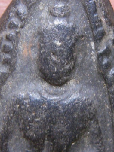 พระพุทธชินราชหลวงพ่อเงิน พิมพ์ก้ามปูนิยม เนื้อผงใบลาน วัดดอนยายหอม จ.นครปฐม 