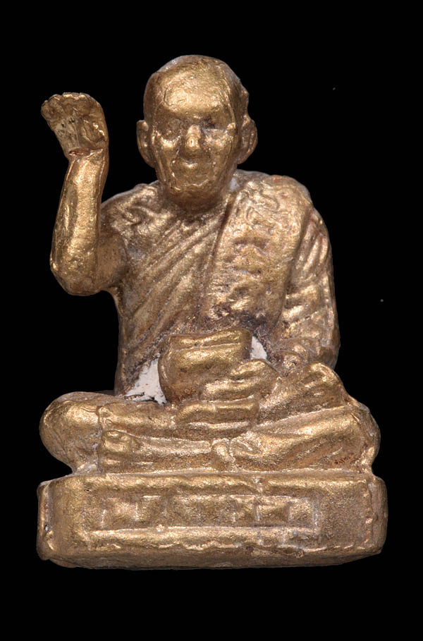 + หล่อโบราณนั่งอวยพรรุ่นแรก!!! พ่อท่านเอื้อม วัดบางเนียน +