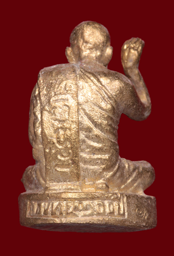 + หล่อโบราณนั่งอวยพรรุ่นแรก!!! พ่อท่านเอื้อม วัดบางเนียน +