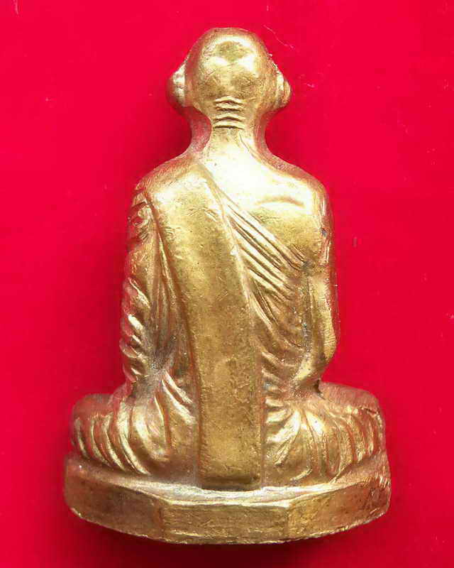 รูปเหมือนปั้มหลวงพ่อเดิม เพดานโบสถ์ วัดหนองโพ ปี2493