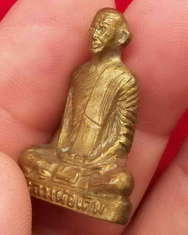 รูปเหมือนปั้มหลวงพ่อเดิม เพดานโบสถ์ วัดหนองโพ ปี2493