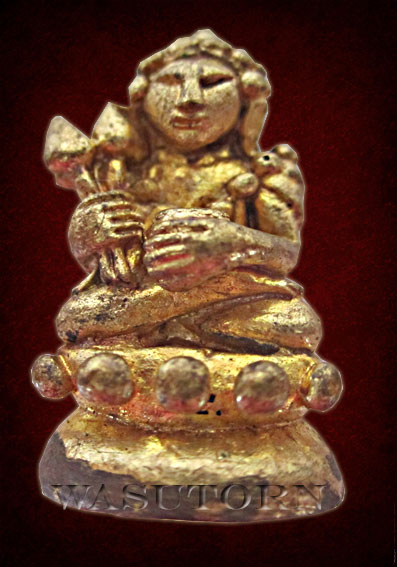 พระกริ่ง ตั๊กแตน เนื้อทองทิพย์ วัดชายนา 