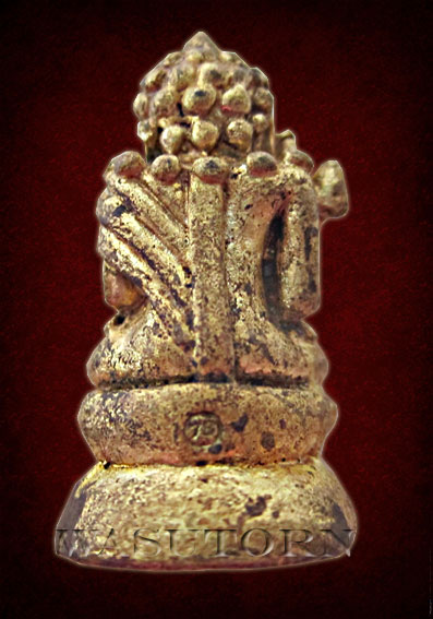 พระกริ่ง ตั๊กแตน เนื้อทองทิพย์ วัดชายนา 