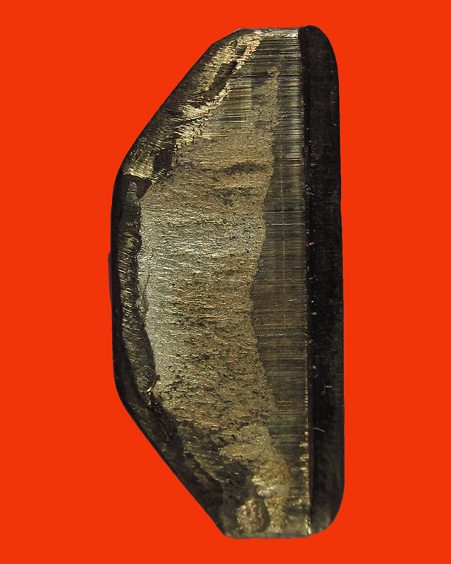 รูปเหมือนปั๊มรุ่นแรกหลวงปู่บัว วัดเกาะตะเคียน เนื้อทองแดง รุ่นสร้างบารมี  