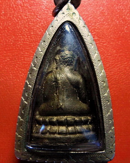 *พระพุทธชินราชหล่อโบราณอุดกริ่ง วัดไชยชุมพลชนะสงคราม(วัดใต้) จ.กาญจนบุรี พร้อมตลับเงินค่ะ *