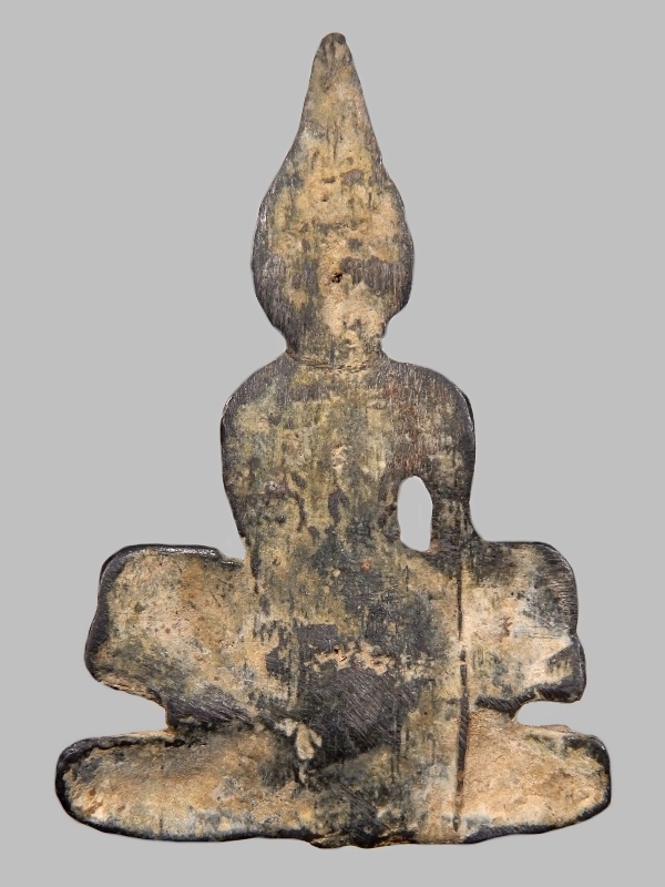 พระท่ากระดาน สนิมแดง กรุวัดใหม่หนองอีจาง จ.ราชบุรี