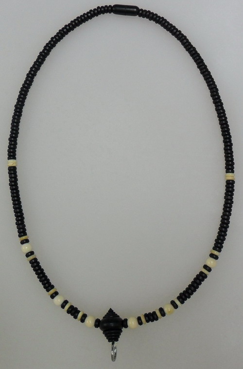 สร้อยกะลา+ไม้พญางิ้วดำ+งาช้าง ของศักดิ์สิทธิ์จากธรรมชาติ 