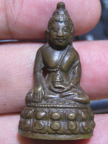 พระกริ่งโสฬส มปร. ปี2515 วัดราชประดิษฐ์ กรุงเทพฯ พระเกจิดังปลุกเสกมากมาย สภาพพอใช้