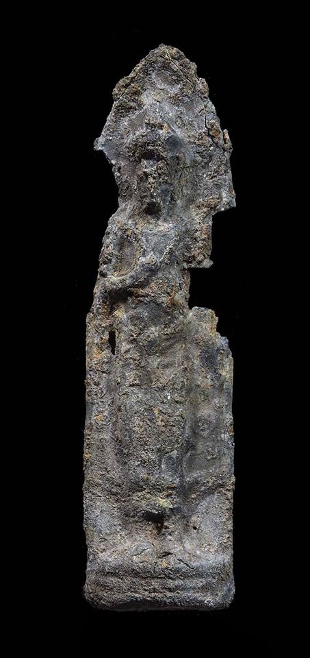 พระร่วง กรุถํ้ามหาเถร ลพบุรี สภาพเดิม ตามกาลเวลาครับ