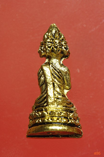 รูปหล่อพระมหาเศรษฐีนวโกฏิ พระเก้าเศรษฐี พร้อมกล่องเดิม