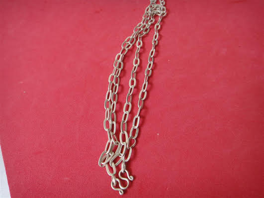 สร้อยเงินแท้ลายโซ่มือสอง ความยาว27นิ้ว