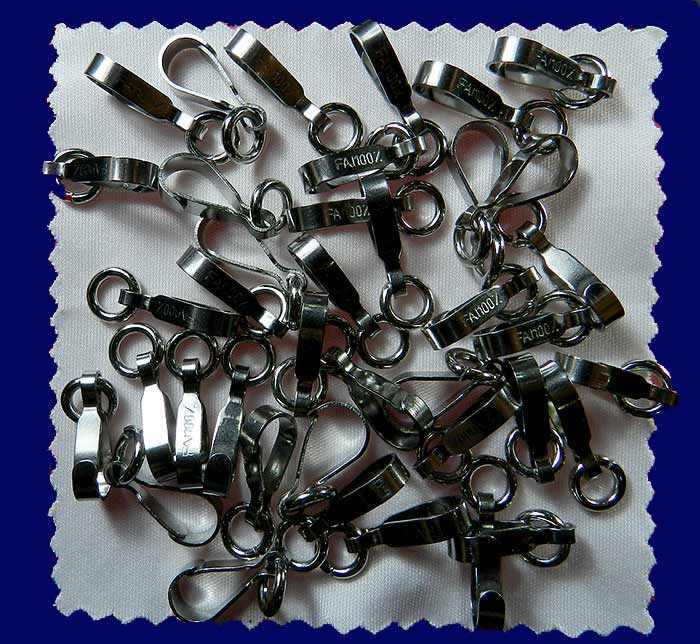 สปริงห้อยพระแสตนเลสแท้ 100% มือ1จำนวน 20ตัว เคาะเดียวครับ