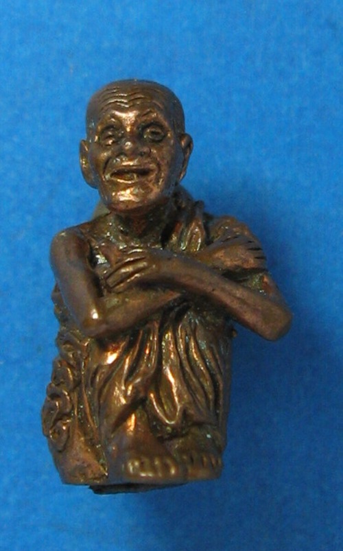 รูปหล่อหลวงปู่สรวง(เทวดาเล่นดิน) อาจารย์หม่อม นิรนามไตรภูมิ เคาะเดียว