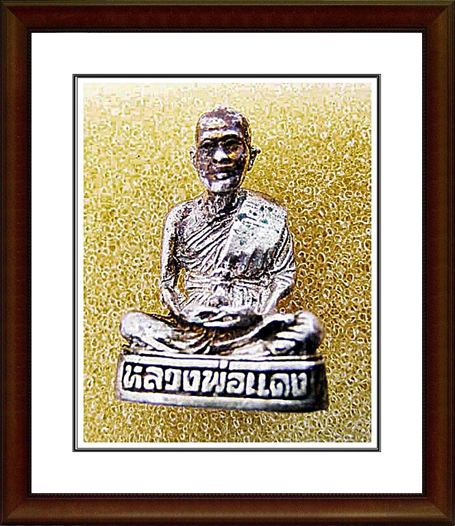 รูปเหมือนหลวงพ่อแดง วัดอินทราราม จ.สมุทรสงคราม