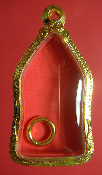 ตลับเงินชุบทองไมครอน ขุนแผนหลวงพ่อโบ้ย